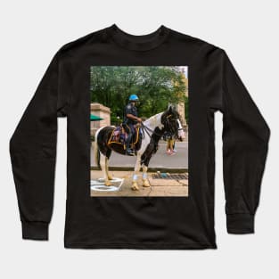 Central Park, Columbus Circle, Manhattan, New York City Long Sleeve T-Shirt